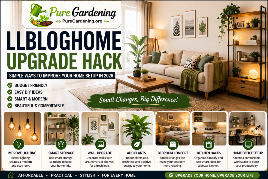 LLBlogHome Upgrade Hack: Simple Ways to Improve Your Home Setup in 2026 Home improvement ideas are becoming more popular every year because people want their homes to feel comfortable, modern, and organized without spending huge amounts of money. One trend that has recently gained attention online is the LLBlogHome upgrade hack. Many people search for this topic because they want easy and affordable ways to improve their living spaces using smart ideas instead of expensive renovations. The good thing about these upgrade hacks is that they focus on small changes that create a big difference. You do not always need luxury furniture or a complete home makeover to make your house look beautiful. Sometimes changing lighting, organizing furniture, improving storage, or updating wall decor can completely transform a room. In this guide, you will learn everything about the LLBlogHome upgrade hack, including practical home improvement ideas, smart decoration methods, budget-friendly upgrades, and modern styling tips that anyone can try in 2026. What Is LLBlogHome Upgrade Hack? The term “LLBlogHome upgrade hack” is commonly used for creative home improvement techniques shared online that help homeowners improve their living spaces easily. These hacks are designed to make homes look stylish, organized, and functional without requiring professional interior designers. Most people use these hacks for: Living room upgrades Bedroom decoration Kitchen organization Small apartment improvements Smart storage ideas Budget home renovation DIY home styling The main goal is to improve comfort and appearance while saving money and time. Why Home Upgrade Hacks Are Popular Modern homeowners want affordable solutions because full renovations can cost thousands of dollars. Upgrade hacks are becoming popular because they are simple and practical. Here are some reasons why people love these ideas: Easy to apply Low budget friendly Beginner-friendly DIY methods Modern aesthetic look Better space management Increased home comfort Improved home value Even small upgrades can make a home feel completely new. Improve Lighting for a Modern Look Lighting plays one of the biggest roles in home appearance. Poor lighting can make rooms look dull and smaller. One of the easiest LLBlogHome upgrade hacks is changing your lighting setup. Warm LED lights create a cozy atmosphere while white lights give a modern clean appearance. You can also use: Floor lamps Wall lights Smart bulbs LED strip lighting Decorative table lamps Natural lighting is equally important. Open curtains during the day and use light-colored curtains to allow sunlight inside. A brighter room automatically feels more spacious and attractive. Use Smart Storage Solutions Clutter is one of the biggest reasons homes look messy. Smart storage hacks help maximize space without expensive furniture. Popular storage ideas include: Under-bed storage boxes Floating wall shelves Multi-purpose furniture Hidden storage benches Door hanging organizers Foldable tables These solutions are especially useful for small apartments and compact homes. When everything has a proper place, the house instantly looks cleaner and more stylish. Upgrade Walls Without Renovation Many people think wall upgrades require painting or expensive wallpapers, but simple decoration tricks can also work well. You can improve walls by using: Minimal wall art Photo frames Peel-and-stick wallpaper Wooden panels Decorative mirrors Floating shelves Mirrors are one of the best hacks because they reflect light and make small rooms appear larger. Neutral wall colors like white, beige, cream, and light gray are trending in 2026 because they create a clean modern feel. Rearrange Furniture Smartly Sometimes your home only needs better furniture placement instead of buying new items. One common LLBlogHome upgrade hack is rearranging furniture to improve room flow and open space. Helpful ideas include: Keep walking paths clear Avoid oversized furniture in small rooms Place sofas near natural light Use corner spaces efficiently Create balanced room layouts Minimal furniture often makes rooms feel larger and cleaner. Add Indoor Plants Indoor plants are becoming a major home design trend because they improve both appearance and freshness. Some easy indoor plants include: Snake plant Aloe vera Peace lily Money plant Pothos Spider plant Plants add natural beauty and make rooms feel relaxing. They also improve air quality in many cases. Even a few small plants can completely change the atmosphere of a room. Improve Bedroom Comfort Bedrooms should feel peaceful and comfortable. Many LLBlogHome upgrade hacks focus on improving sleep and relaxation. Simple bedroom upgrades include: Soft lighting Neutral bedding Minimal decoration Organized side tables Cozy blankets Modern curtains Avoid overcrowding the bedroom with unnecessary furniture because simplicity creates a more relaxing environment. You can also add a small rug or soft cushions for extra comfort. Kitchen Upgrade Ideas The kitchen is one of the most used spaces in any home. Small improvements can make cooking easier and the space more attractive. Popular kitchen hacks include: Magnetic knife holders Drawer organizers Open shelving LED cabinet lighting Storage containers Wall hooks for utensils Keeping countertops clean instantly improves kitchen appearance. You do not always need expensive remodeling to create a modern kitchen setup. Bathroom Upgrade Hacks Bathrooms can also look luxurious with simple improvements. Easy bathroom upgrade ideas include: New mirrors Stylish soap dispensers Waterproof shelves Better lighting Neutral towels Shower organizers Using matching accessories creates a cleaner and more premium look. Adding plants or scented candles can also improve the atmosphere. Use Budget-Friendly DIY Decor DIY decoration is one of the biggest parts of modern home improvement trends. Many people use homemade decorations because they are affordable and unique. Popular DIY ideas include: Handmade wall art Recycled furniture Mason jar decorations Wooden shelves Customized photo frames Handmade cushions DIY projects also allow you to personalize your home according to your style. Smart Technology Upgrades Smart home gadgets are becoming more affordable in 2026. Even small technology upgrades can improve convenience and comfort. Useful smart devices include: Smart bulbs Smart plugs WiFi cameras Voice assistants Smart doorbells Automatic vacuum cleaners These gadgets help make homes more modern and efficient. Smart lighting systems are especially popular because they allow users to control brightness and colors directly from their phones. Create a Minimalist Style Minimalist home design continues to trend because it creates a calm and organized environment. Minimalism focuses on: Clean spaces Neutral colors Simple furniture Less clutter Functional decoration The LLBlogHome upgrade hack often encourages homeowners to remove unnecessary items and focus on quality instead of quantity. A minimalist home usually feels more spacious and peaceful. Improve Home Office Setup Remote work has increased the importance of home offices. A productive workspace improves focus and comfort. Easy home office upgrades include: Comfortable chair Desk lighting Cable organizers Floating shelves Minimal desk setup Noise reduction solutions Good organization makes work easier and reduces stress. Even a small corner can become an effective workspace with proper setup. Upgrade Floors on a Budget Floor replacement can be expensive, but there are affordable alternatives. Budget floor improvement ideas include: Peel-and-stick vinyl flooring Large area rugs Floor mats Wooden texture stickers Carpet tiles These options improve room appearance without major renovation costs. Rugs are especially effective for adding warmth and style. Improve Entryway Appearance The entrance of your home creates the first impression. Simple entryway upgrades can make your home look more welcoming. Ideas include: Shoe racks Small benches Decorative mirrors Wall hooks Indoor plants Welcome mats Keeping the entrance organized instantly improves overall appearance. Organize Cables and Electronics Messy cables can ruin even the best room setup. One underrated LLBlogHome upgrade hack is cable management. Useful solutions include: Cable boxes Wire clips Under-desk organizers Velcro ties Wireless devices A clean setup looks more professional and modern. Seasonal Decoration Tips Changing decorations according to seasons keeps homes feeling fresh throughout the year. Examples include: Warm tones during winter Bright floral decorations in spring Minimal summer styling Cozy autumn themes Small seasonal updates prevent rooms from feeling boring. Use Mirrors to Increase Space Mirrors are one of the oldest but most effective home hacks. Benefits of mirrors include: Reflecting light Making rooms look larger Improving decoration Creating modern aesthetics Large mirrors work especially well in small apartments and bedrooms. Affordable Furniture Upgrade Ideas You do not always need new furniture. Sometimes small changes make old furniture look new again. Simple furniture upgrades include: New cushion covers Furniture paint Decorative throws New handles and knobs Wood polish These low-cost upgrades can completely refresh room appearance. Importance of Cleanliness in Home Design Even expensive homes can look unattractive if they are not clean and organized. Daily cleaning habits help maintain home beauty. Important habits include: Organizing items daily Removing unnecessary clutter Cleaning surfaces regularly Managing laundry properly Keeping floors clean Clean homes naturally feel more comfortable and relaxing. Common Mistakes to Avoid While trying home upgrade hacks, people sometimes make mistakes that reduce overall appearance. Common mistakes include: Overdecorating rooms Using too many colors Buying oversized furniture Ignoring lighting Poor organization Following every trend blindly Balance is the key to successful home improvement. Best Color Trends in 2026 Modern home color trends focus on calming and natural tones. Popular colors include: Beige Warm white Olive green Light gray Soft brown Cream tones These colors create a clean and elegant environment. Final Thoughts The LLBlogHome upgrade hack is all about improving your home using smart, affordable, and practical ideas. You do not need expensive renovations to create a stylish and comfortable living space. Small changes like better lighting, organized storage, modern decoration, and minimalist styling can completely transform your home. The best part about these hacks is that anyone can try them regardless of budget. Whether you live in a small apartment or a large house, simple upgrades can improve comfort, appearance, and functionality. In 2026, modern home improvement is more focused on creativity, simplicity, and smart organization rather than expensive luxury designs. By applying these easy ideas, you can create a home that feels modern, peaceful, and visually attractive without spending too much money.
