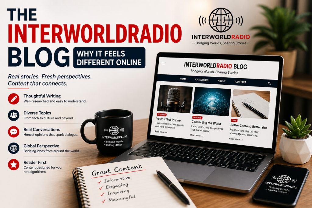 The Interworldradio Blog: Why It Feels Different Online