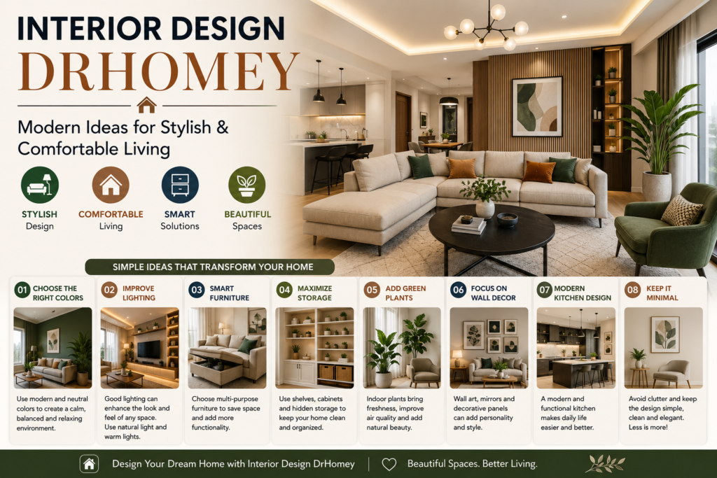 Interior Design DrHomey – Smart and Modern Home Design Ideas